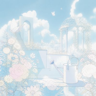 Dreamcore Aesthetic coloring page example