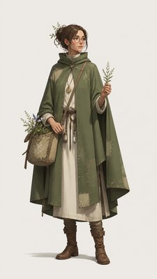 Minimalist Interior Design character design example