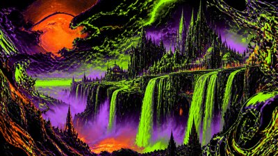 Acid Graphics concept art example