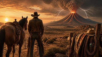 Cowboycore Aesthetic YouTube thumbnail example