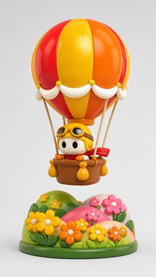 Designer Vinyl Toy Art greeting card example