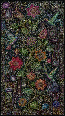 Outsider Art Style phone case design example