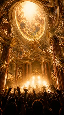 Baroque Architecture flyer example
