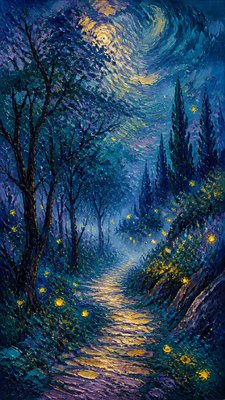 Post-Impressionism Art Style book cover example