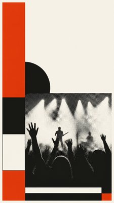 Swiss Style Poster Design flyer example