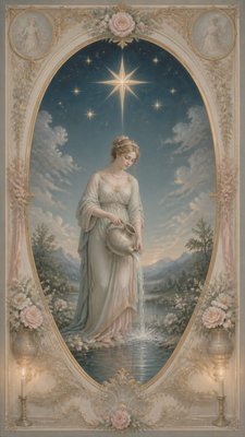 Regencycore Aesthetic tarot card example