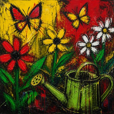 Neo-Expressionism Art Style coloring page example