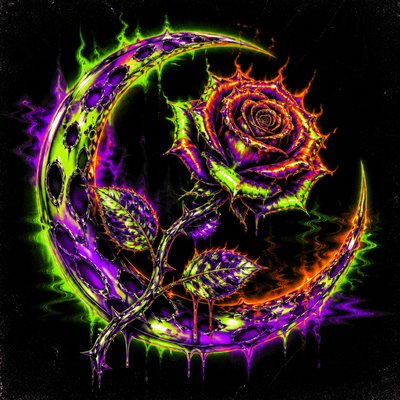 Acid Graphics tattoo design example