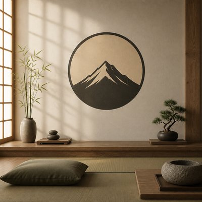 Zen Interior Design logo concept example