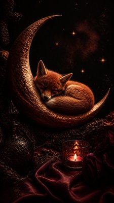 Dark Feminine Aesthetic baby announcement example