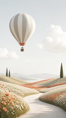 Minimalist Interior Design greeting card example
