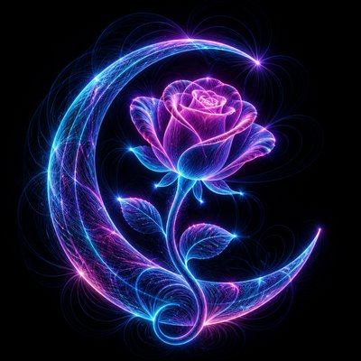 Magnetic Field Visualization tattoo design example