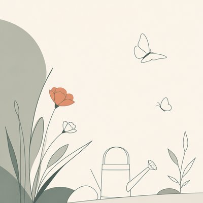 Minimalist Abstract Art Style coloring page example