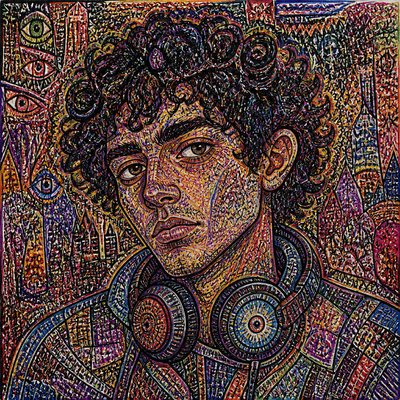 Outsider Art Style Discord profile picture example