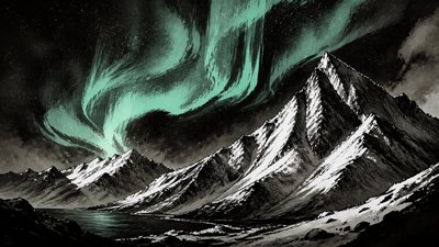 Graphic Novel Art banner example
