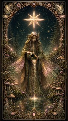 Fairycore Aesthetic tarot card example
