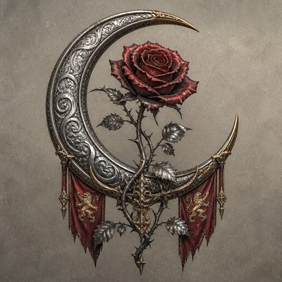 Knightcore Aesthetic tattoo design example