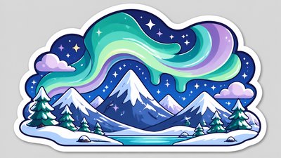 Character Sticker Design banner example