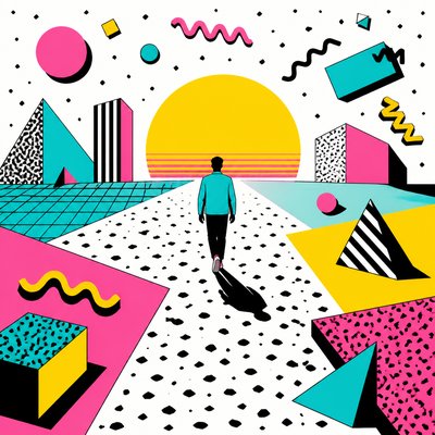 Memphis Design album cover example