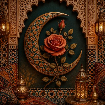 Moroccan Interior Design tattoo design example