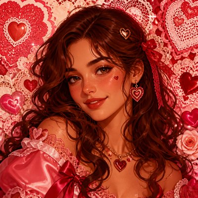 Lovecore Aesthetic profile picture example