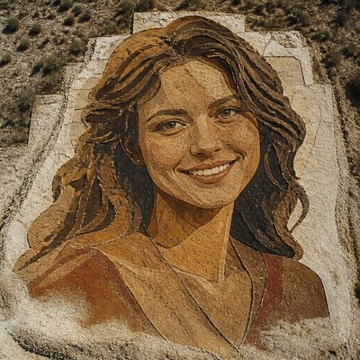 Land Art Style profile picture example