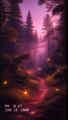 VHS Aesthetic book cover example