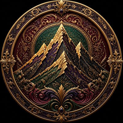 Victorian Architecture Art logo concept example