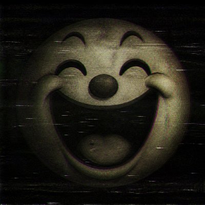 Analog Horror Aesthetic Twitch emote example