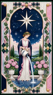 Preppy Aesthetic tarot card example