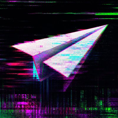 Digital Glitch Abstract Art Style icon example