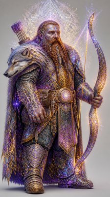 Visionary Art Style tabletop character portrait example