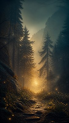 Matte Painting Digital Art Style book cover example