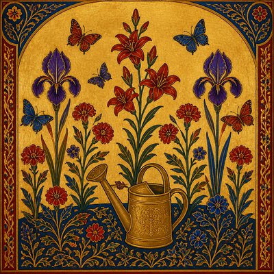 Byzantine Art Style coloring page example