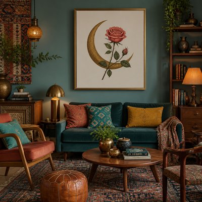 Eclectic Interior Design tattoo design example