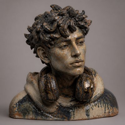 Contemporary Sculptural Ceramic Art Style Discord profile picture example