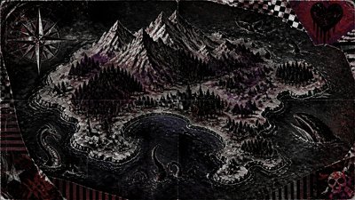 Emo Aesthetic fantasy map example