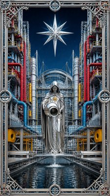 High-Tech Architecture tarot card example