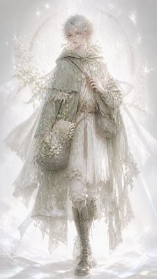 Ethereal Aesthetic character design example