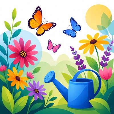 Vector Digital Art Style coloring page example
