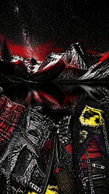 Punk Fashion Style phone wallpaper example