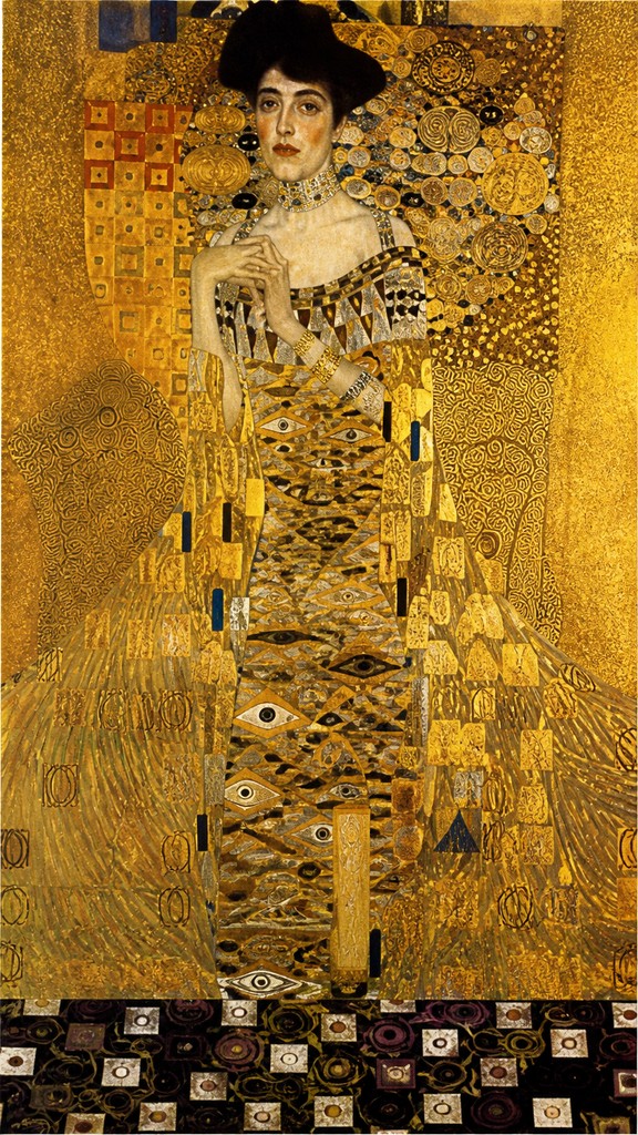 full-length portrait of an elegant figure — Austrian Art Style