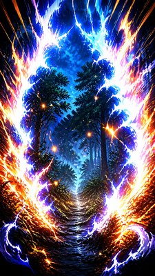 Shounen Power-Up Aura Portrait book cover example