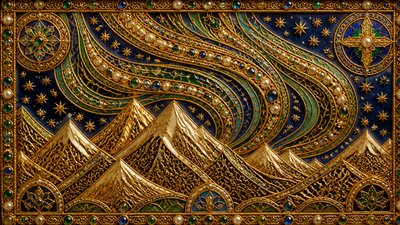 Byzantine Jewelry Design banner example