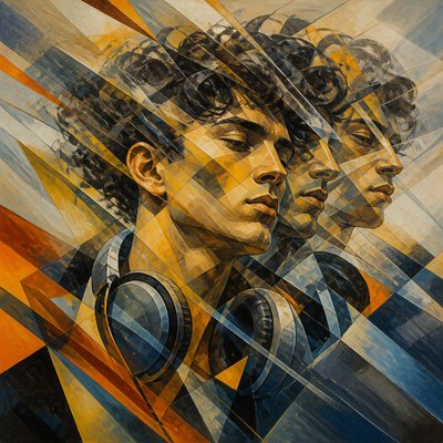 Futurism Art Style Discord profile picture example