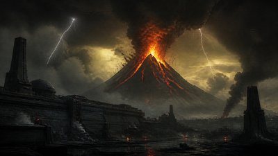 Dystopian Sci-Fi Art YouTube thumbnail example