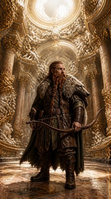 Baroque Architecture tabletop character portrait example