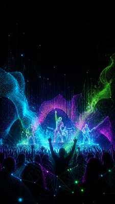 Data Visualization Contemporary Art Style flyer example