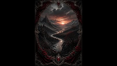 Gothic Fashion Design desktop wallpaper example