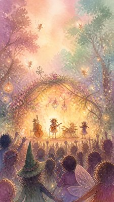 Fairy Tale Fantasy Art flyer example